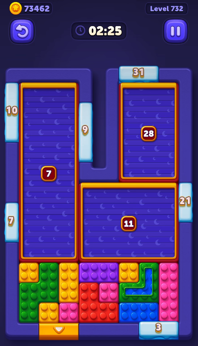 Block Out Level 732