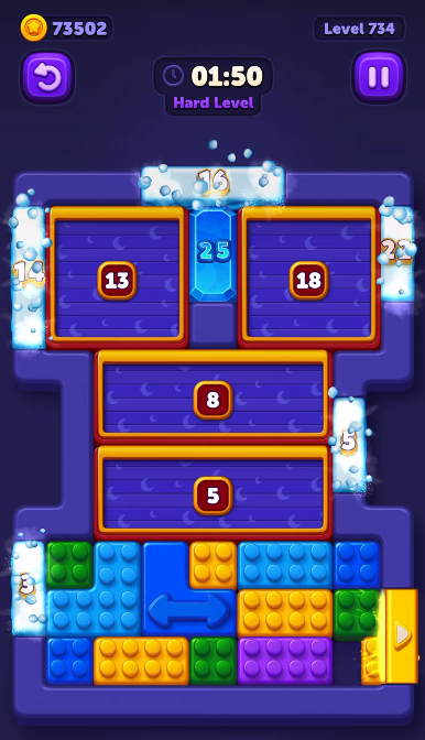 Block Out Level 734