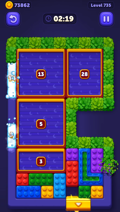Block Out Level 735