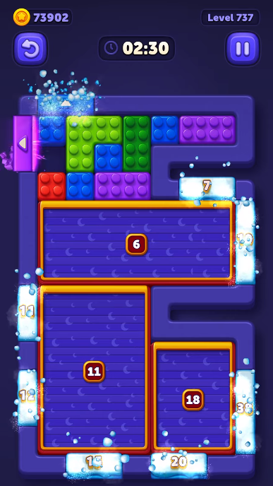 Block Out Level 737