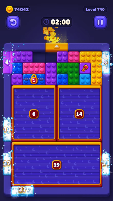 Block Out Level 740
