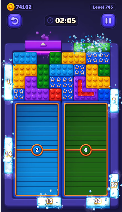Block Out Level 743