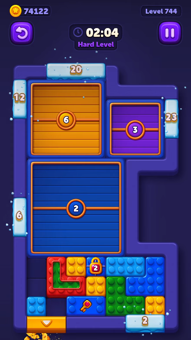 Block Out Level 744