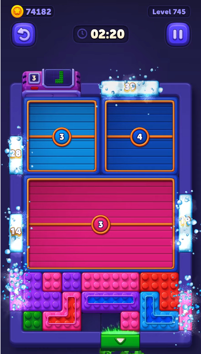 Block Out Level 745