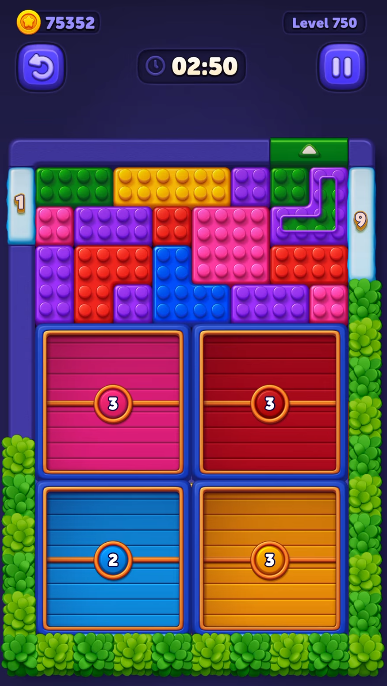Block Out Level 750