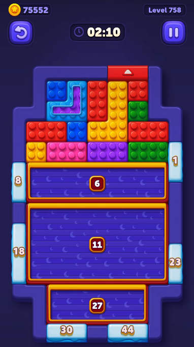 Block Out Level 758