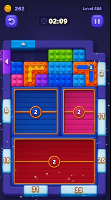 Block Out Level 808