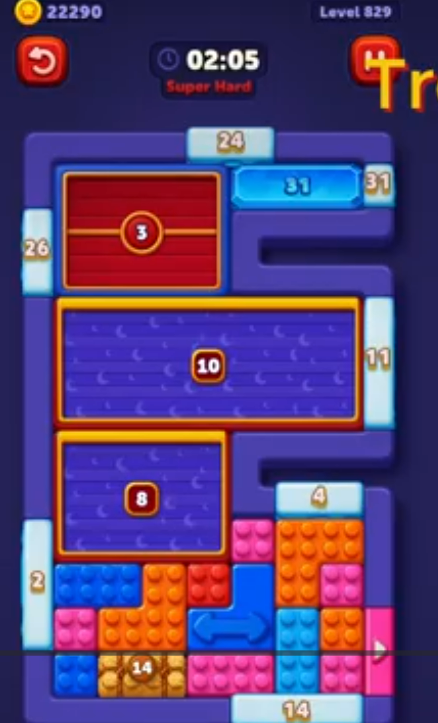 Block Out Level 829