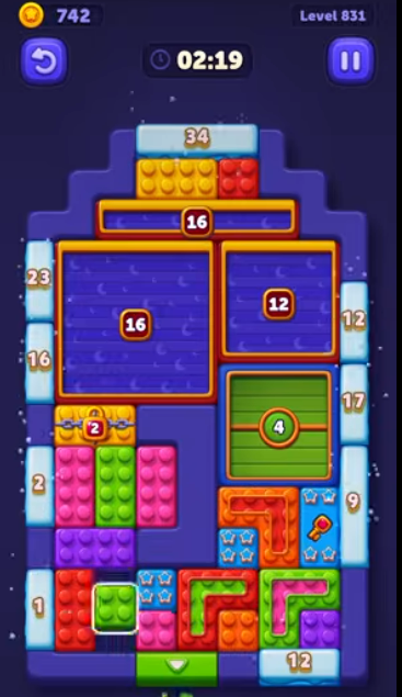 Block Out Level 831