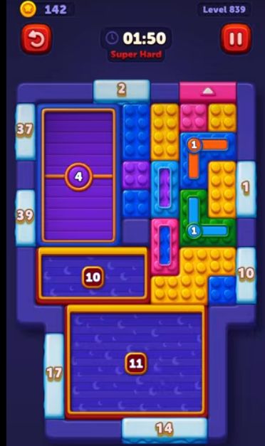 Block Out Level 839