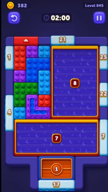 Block Out Level 845