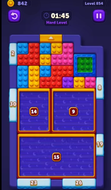 Block Out Level 854