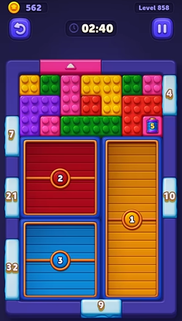 Block Out Level 858