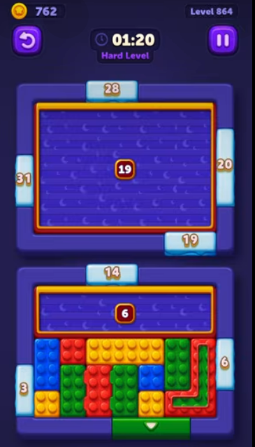 Block Out Level 864
