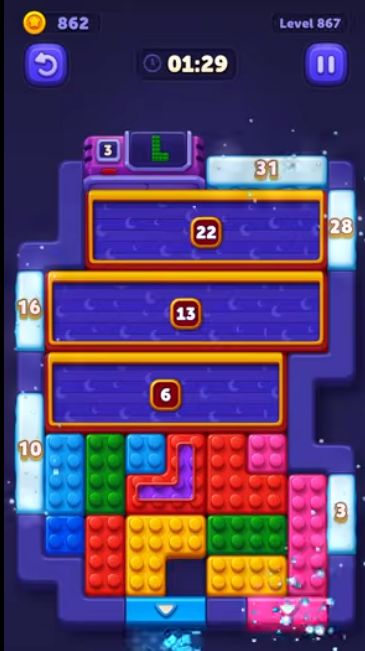 Block Out Level 867