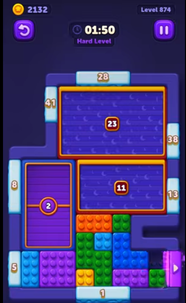 Block Out Level 874