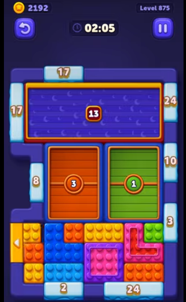 Block Out Level 875