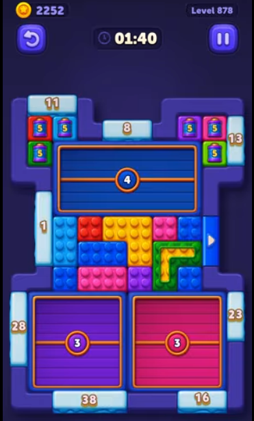 Block Out Level 878
