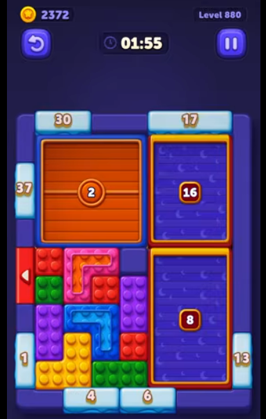 Block Out Level 880