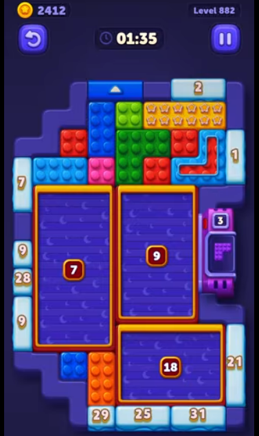 Block Out Level 882