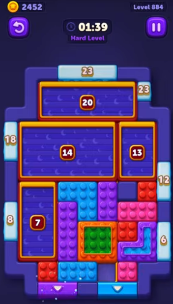 Block Out Level 884