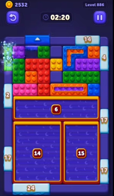 Block Out Level 886
