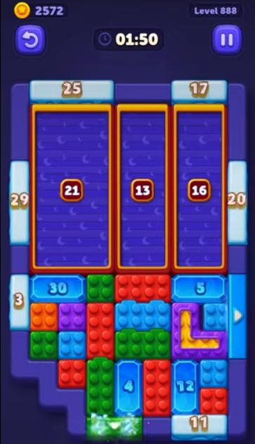 Block Out Level 888