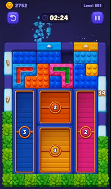 Block Out Level 893