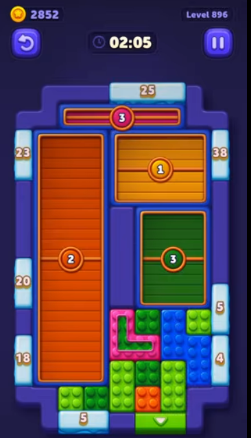 Block Out Level 896