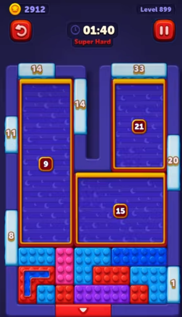 Block Out Level 899