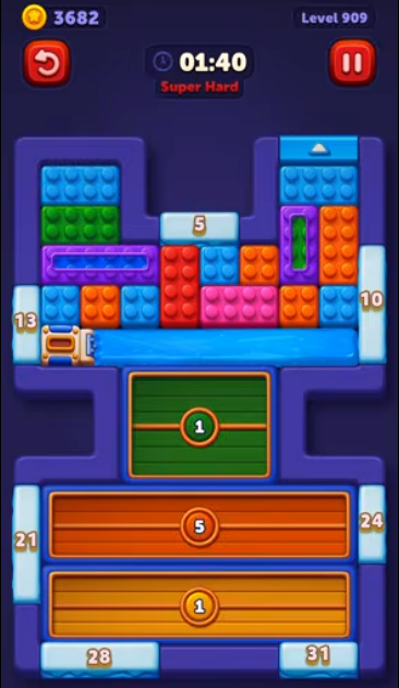 Block Out Level 909