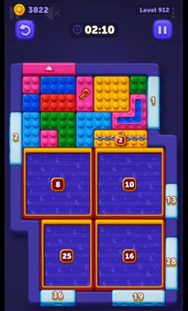 Block Out Level 912