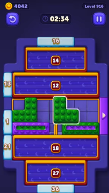 Block Out Level 916