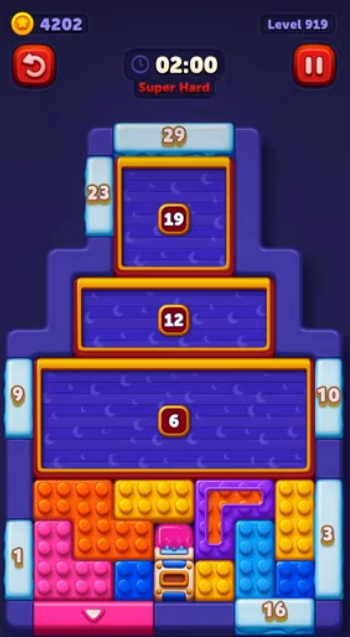 Block Out Level 919