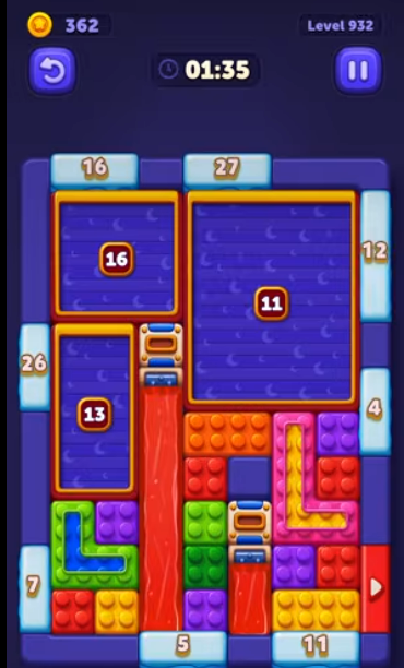 Block Out Level 932