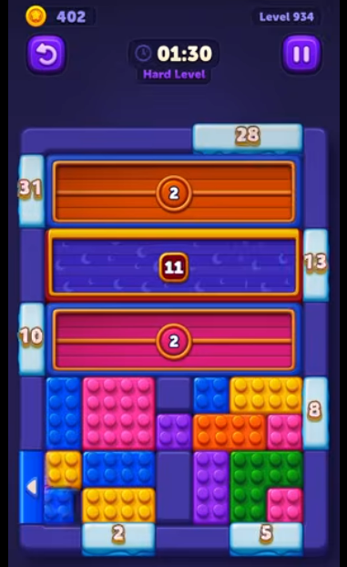 Block Out Level 934