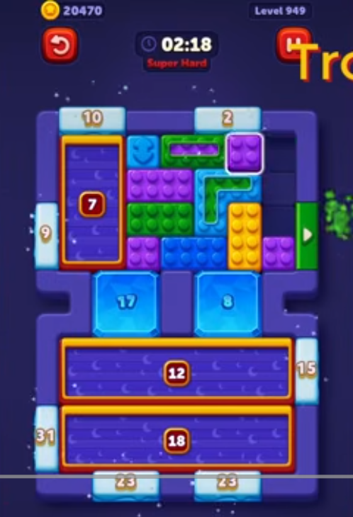 Block Out Level 949