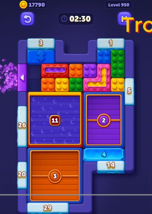 Block Out Level 950