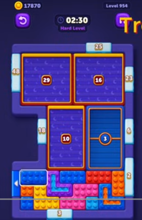 Block Out Level 954