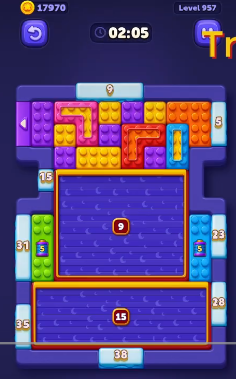 Block Out Level 957