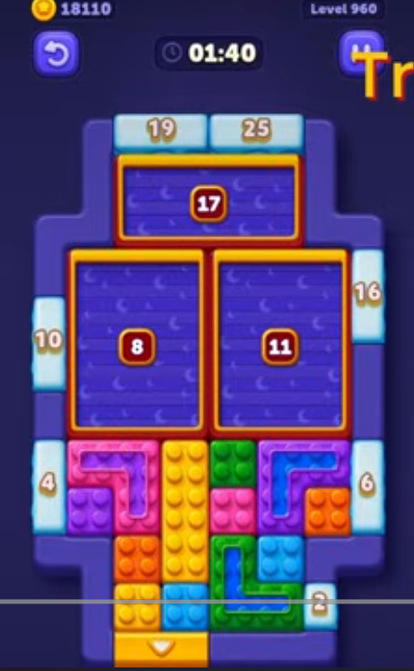 Block Out Level 960