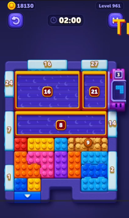 Block Out Level 961