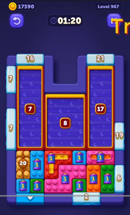 Block Out Level 967