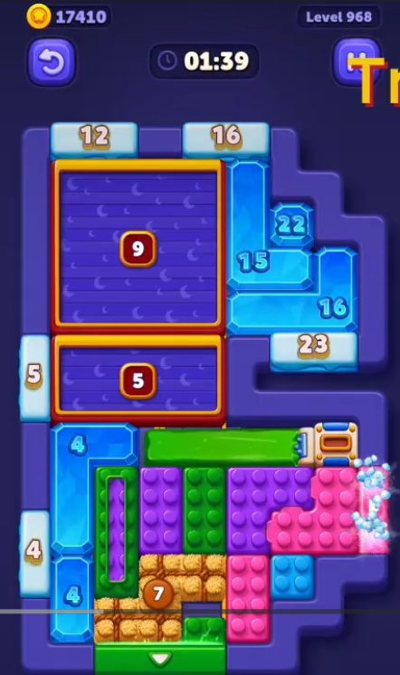 Block Out Level 968