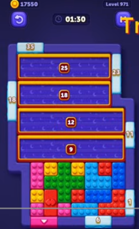Block Out Level 971