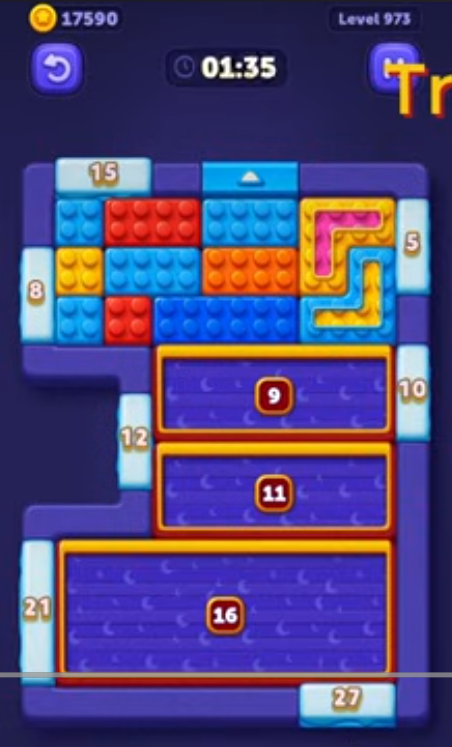Block Out Level 973