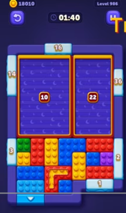 Block Out Level 986
