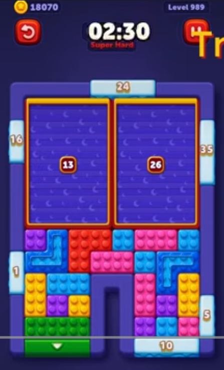 Block Out Level 989