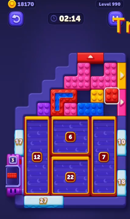 Block Out Level 990