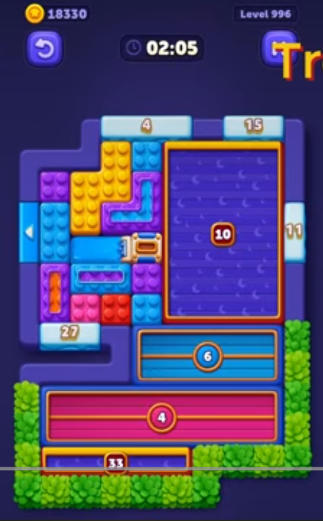 Block Out Level 996